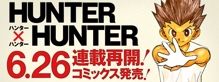 Hunter x Hunter: criador do mangá trabalha em novos capítulos após hiato