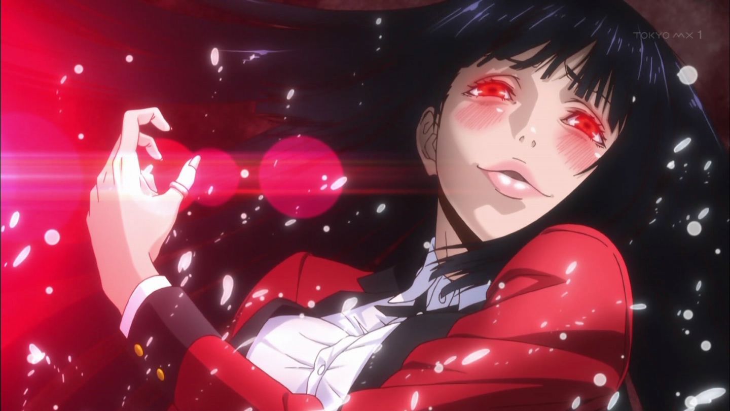 Kakegurui: Analisando a paleta de cores do anime