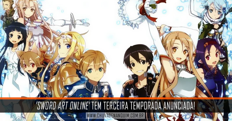 Anunciada terceira temporada de Sword Art Online