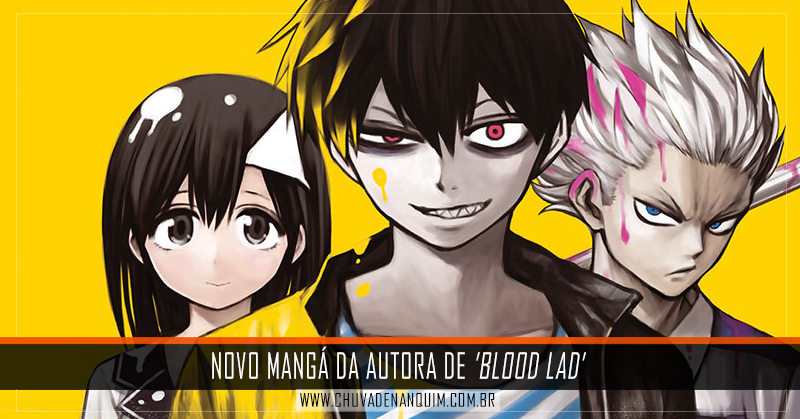 Confira imagens e informações do anime de Blood Lad - Chuva de Nanquim