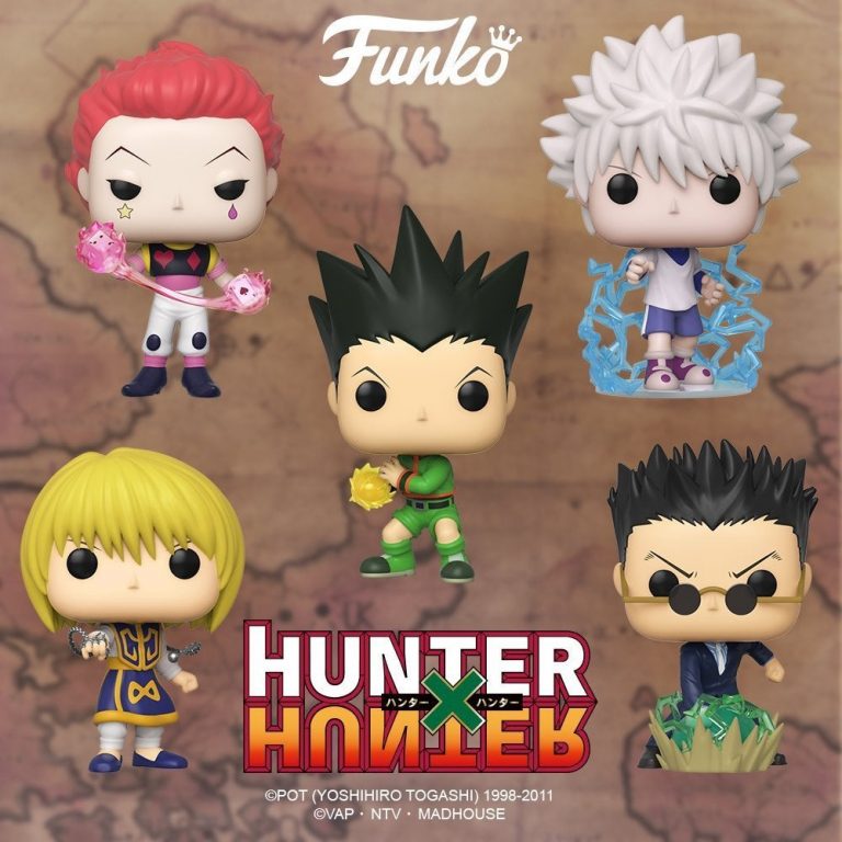 Funko divulga a linha POP de Hunter x Hunter - Chuva de Nanquim