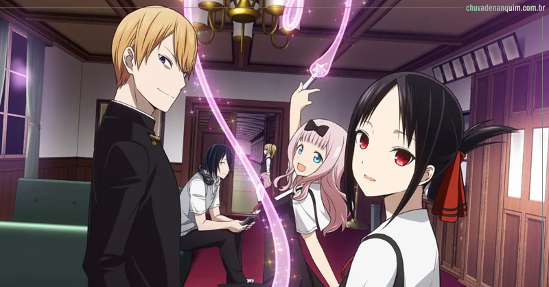 Anunciada Kaguya-sama: Love is War Temporada 3 e OVA