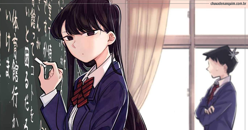 Hoje finalmente foi anunciado o anime de Komi-san?